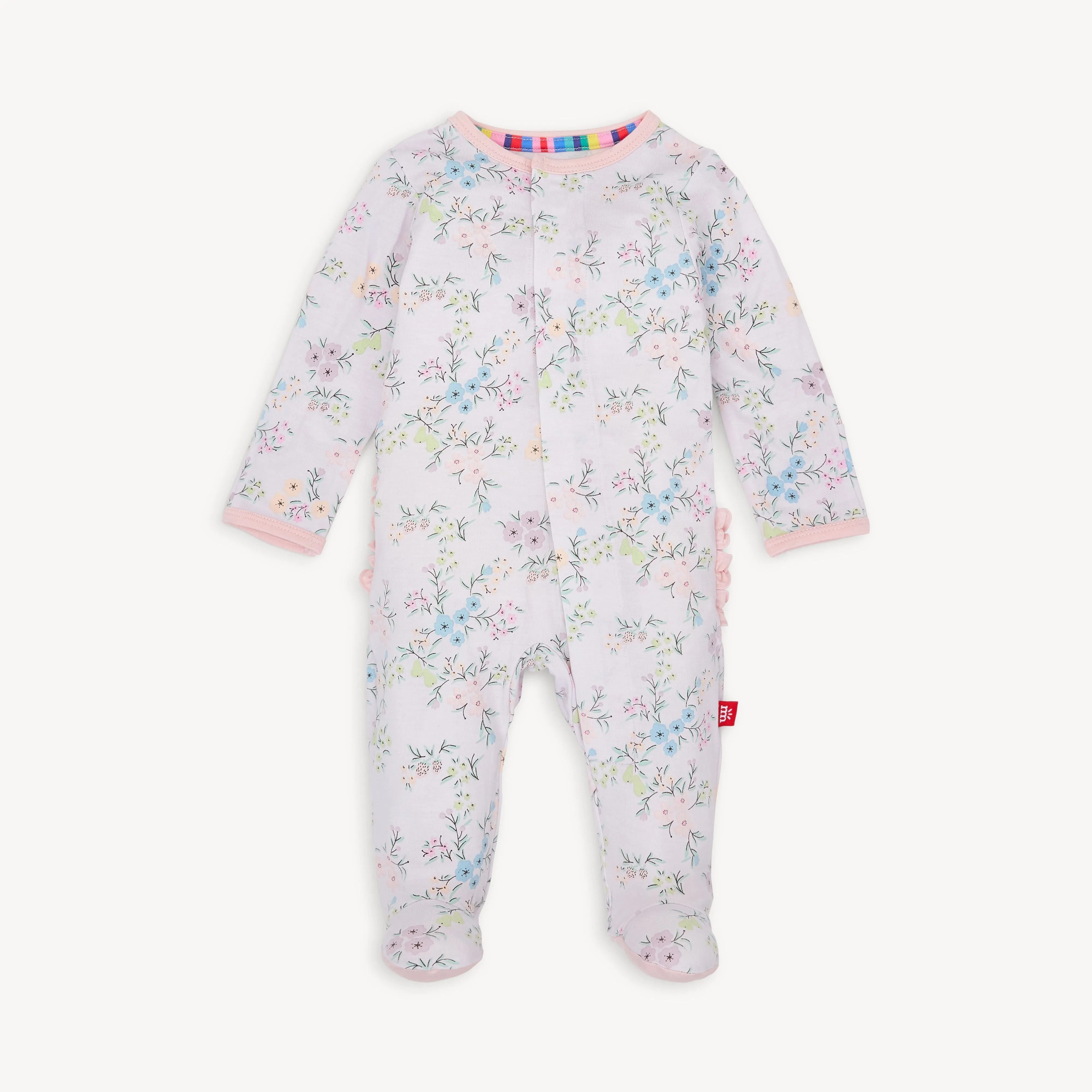 Magnetic Me: Emily modal Footie with Ruffle