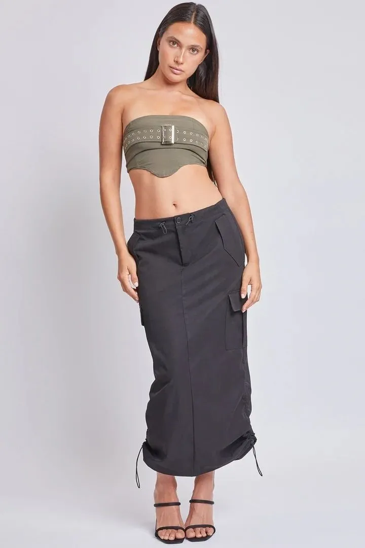 Maxi Cargo Parachute Skirt