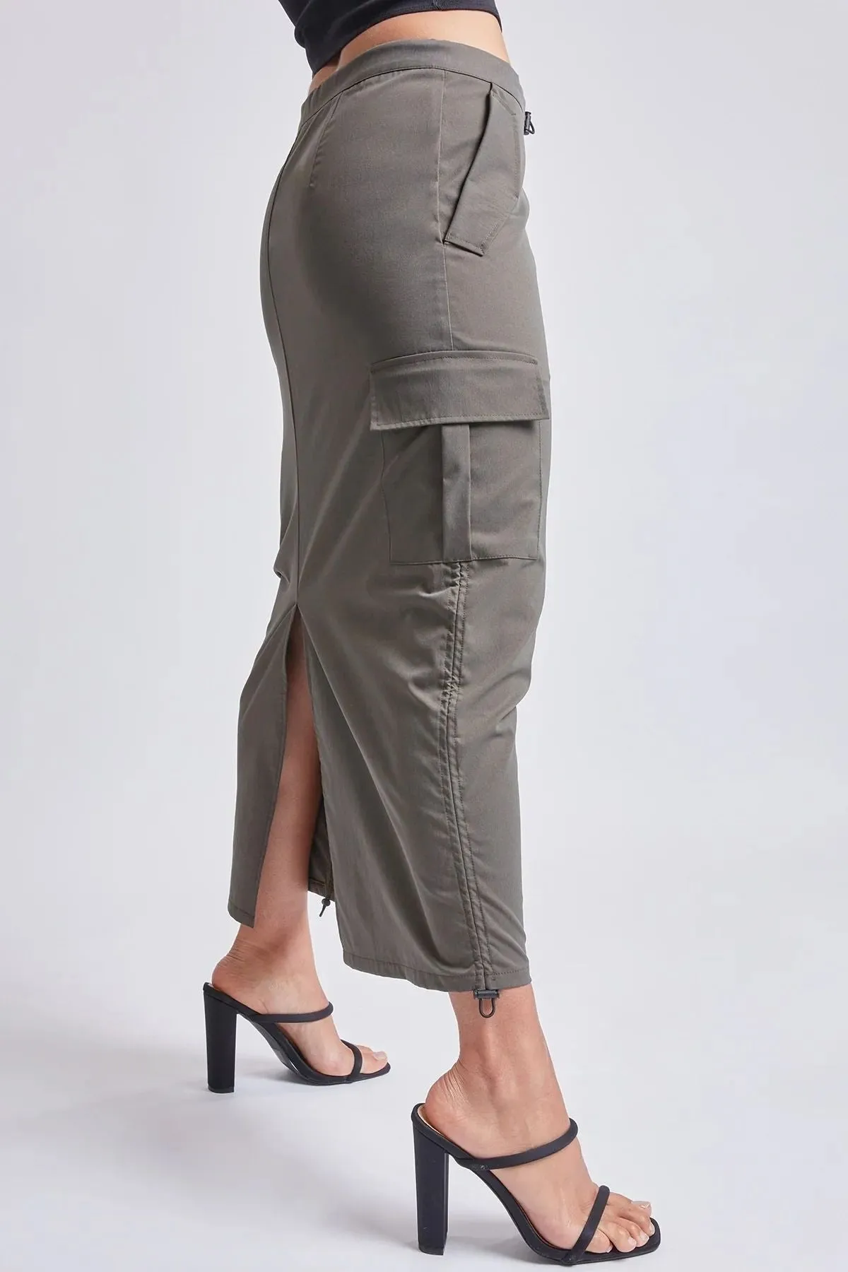 Maxi Cargo Parachute Skirt