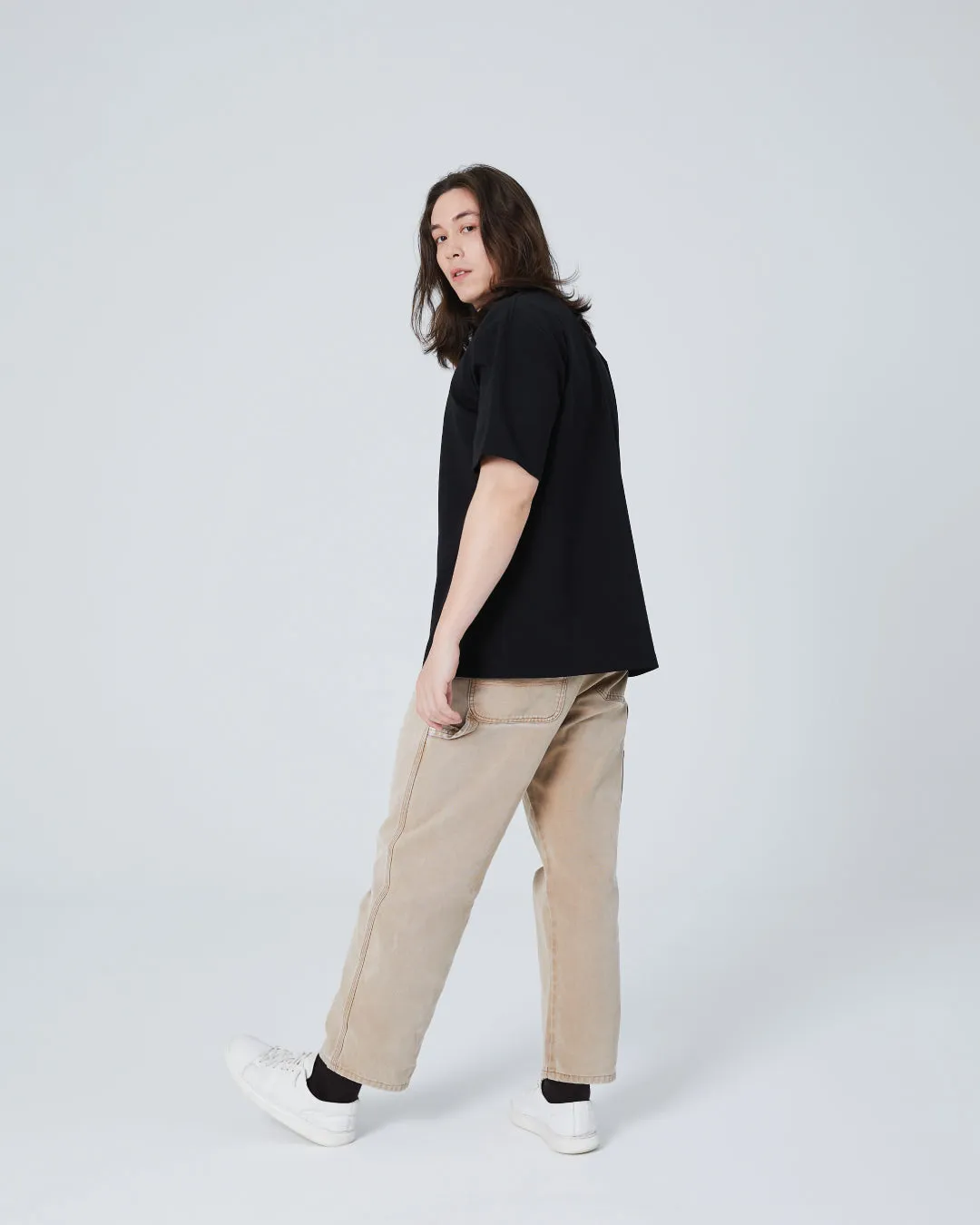 Men Urban Casual Oversized Tee