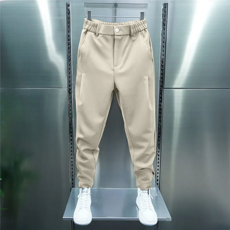 Men’s Comfortable Cotton Jogging Pants for Autumn