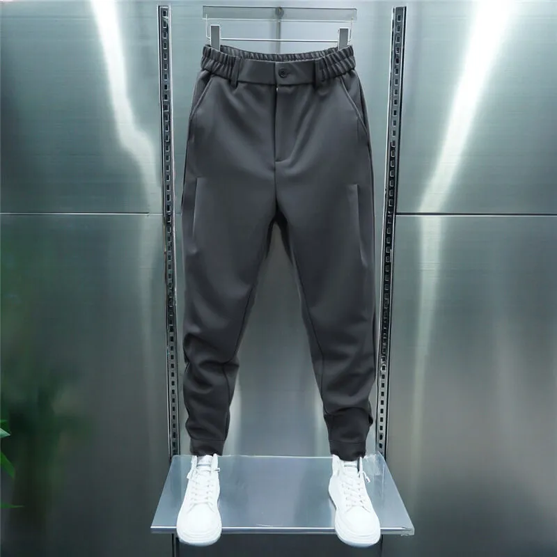 Men’s Comfortable Cotton Jogging Pants for Autumn