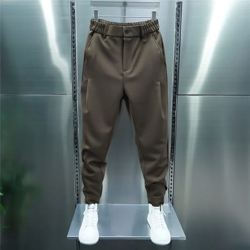 Men’s Comfortable Cotton Jogging Pants for Autumn