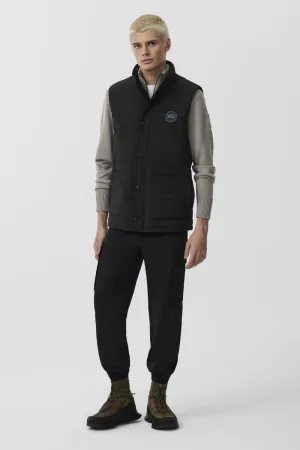 Mens Freestyle Crew Vest - Black Label-Black-2054MB