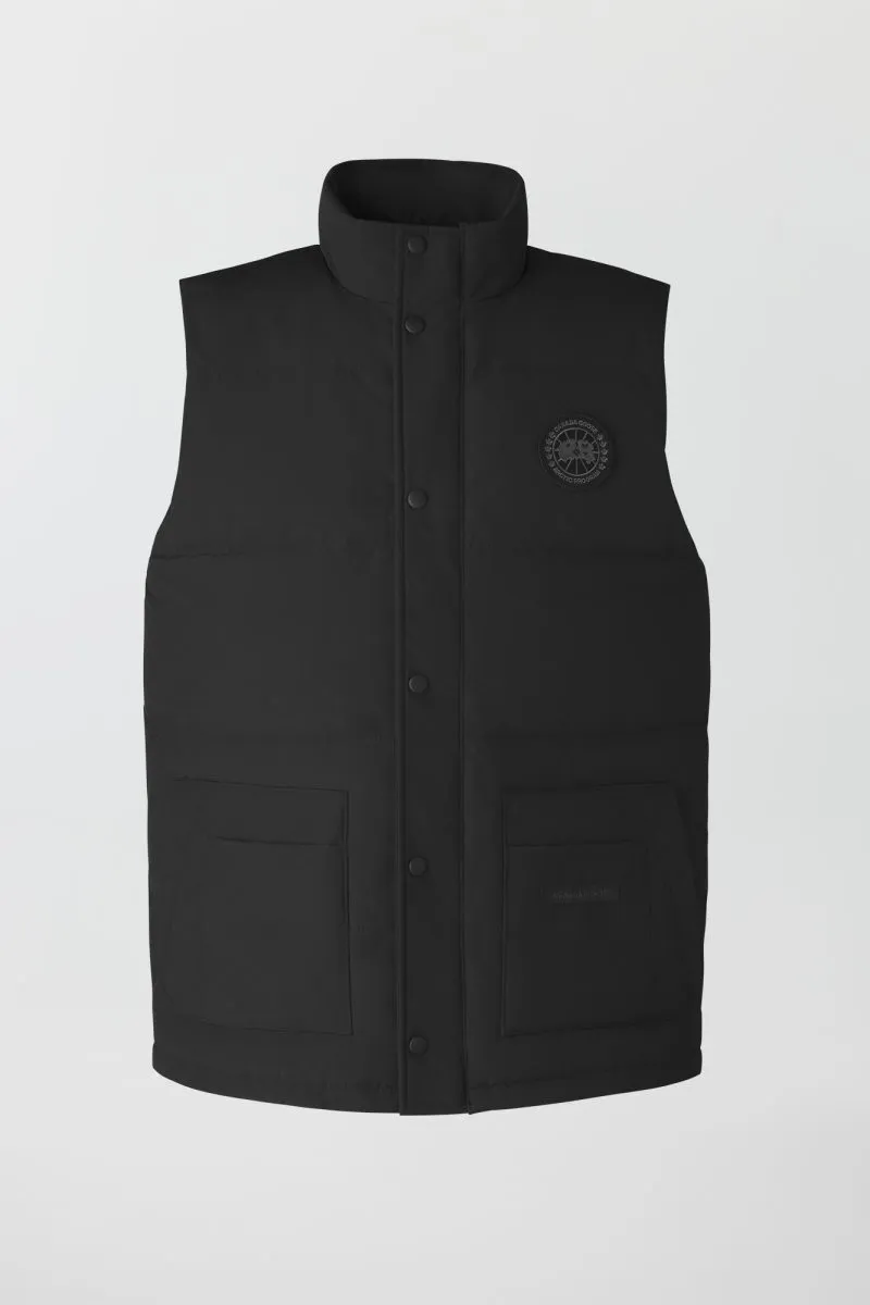 Mens Freestyle Crew Vest - Black Label-Black-2054MB