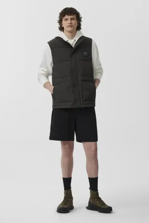 Mens Freestyle Crew Vest - Black Label-Volcano-2054MB