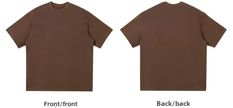Men's Round Neck Cotton Short Sleeves T-Shirts