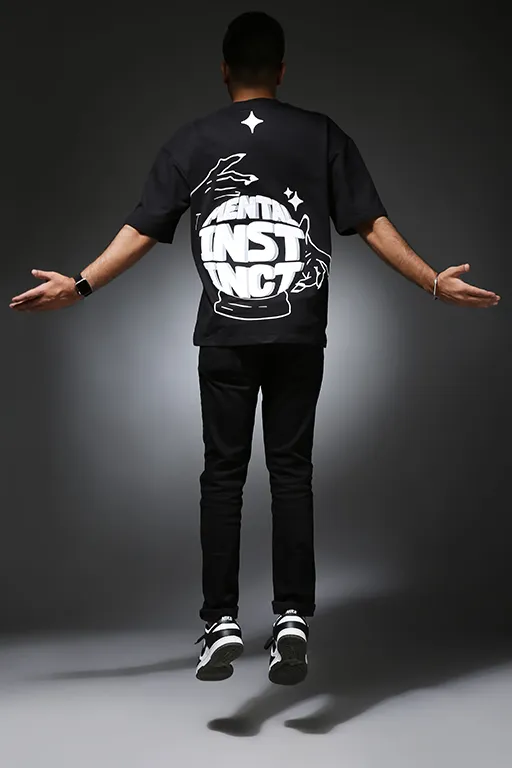 Mental Instinct With Naman Anand Magic- Oversized T-shirt
