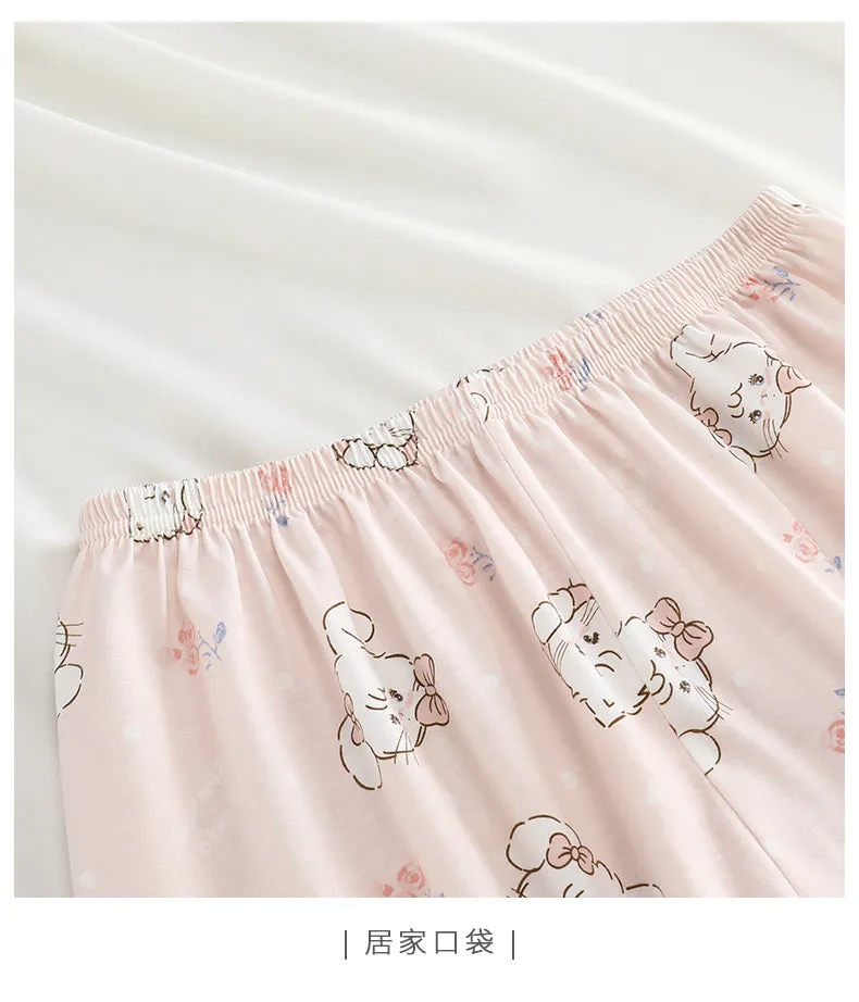 Mikko Sweet Dreams Pink Pajamas Set