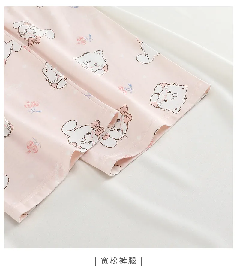 Mikko Sweet Dreams Pink Pajamas Set
