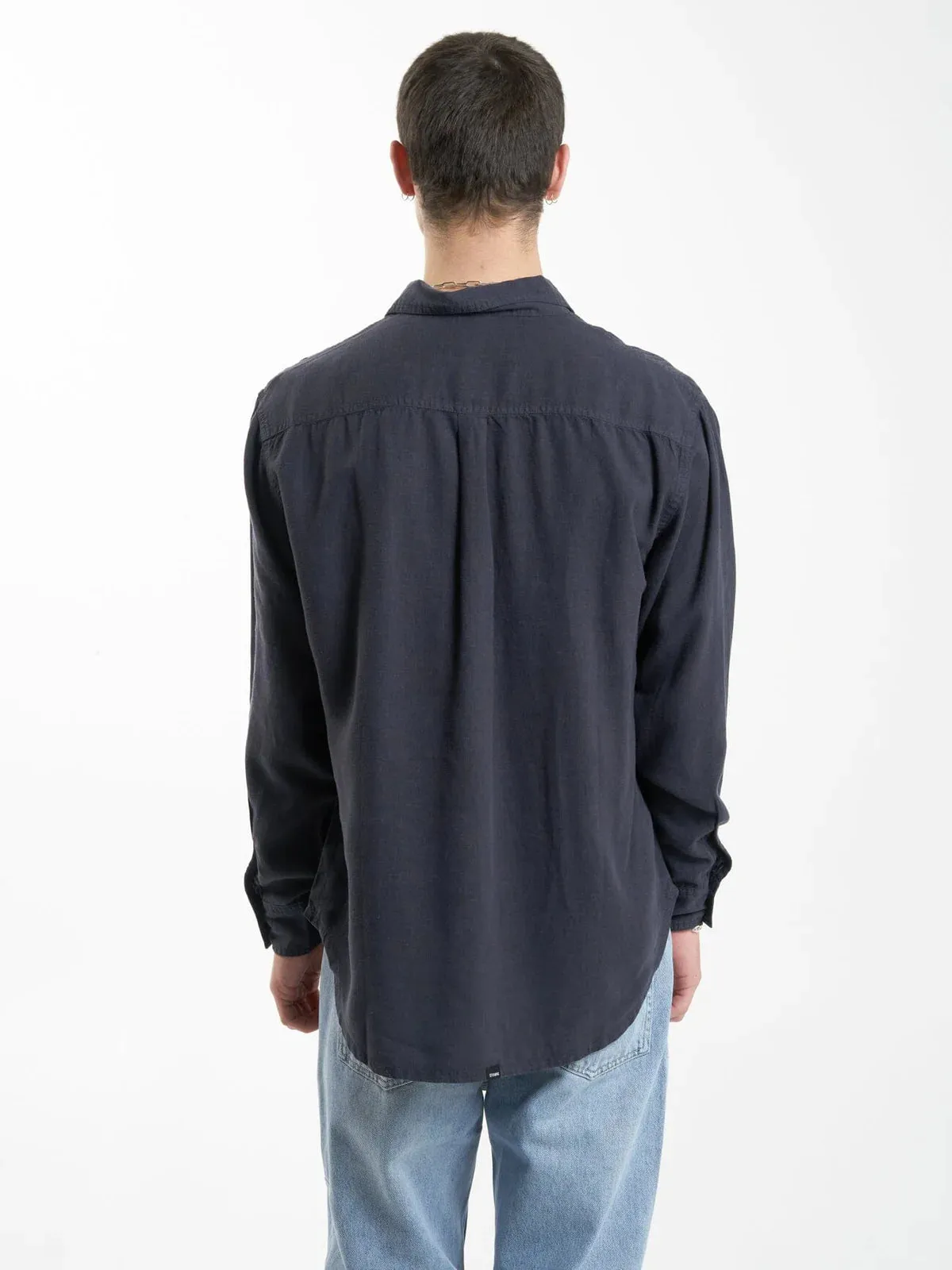 Minimal L/S  Shirt Slate