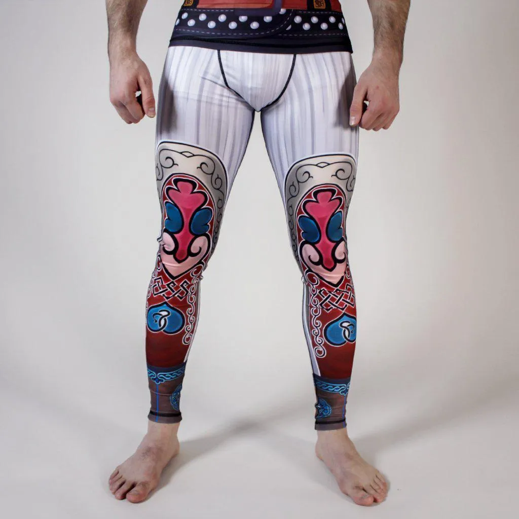 Mongolian Wrestler Grappling Spats