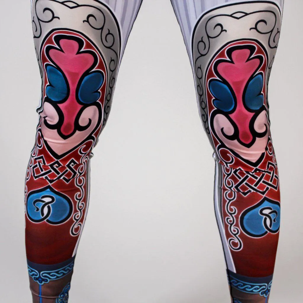 Mongolian Wrestler Grappling Spats