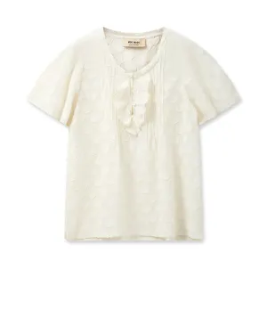 Mos Mosh Terri Jacquards Voile Top 163060