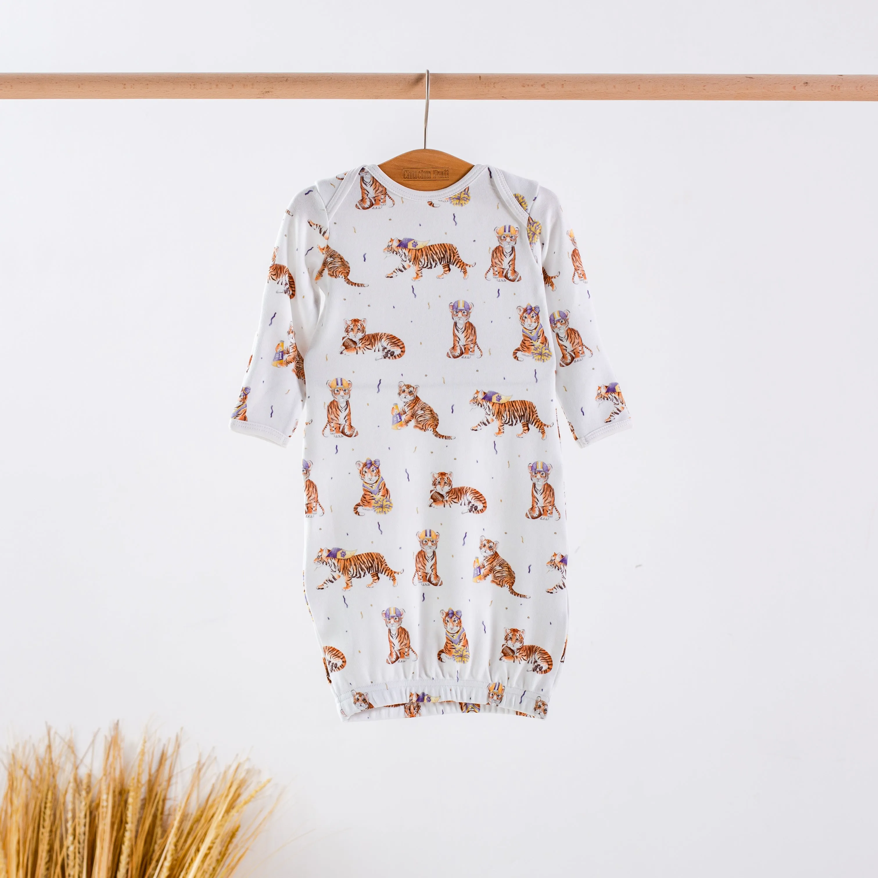 MVC: Louisiana Tigers Organic Cotton Pajama Set