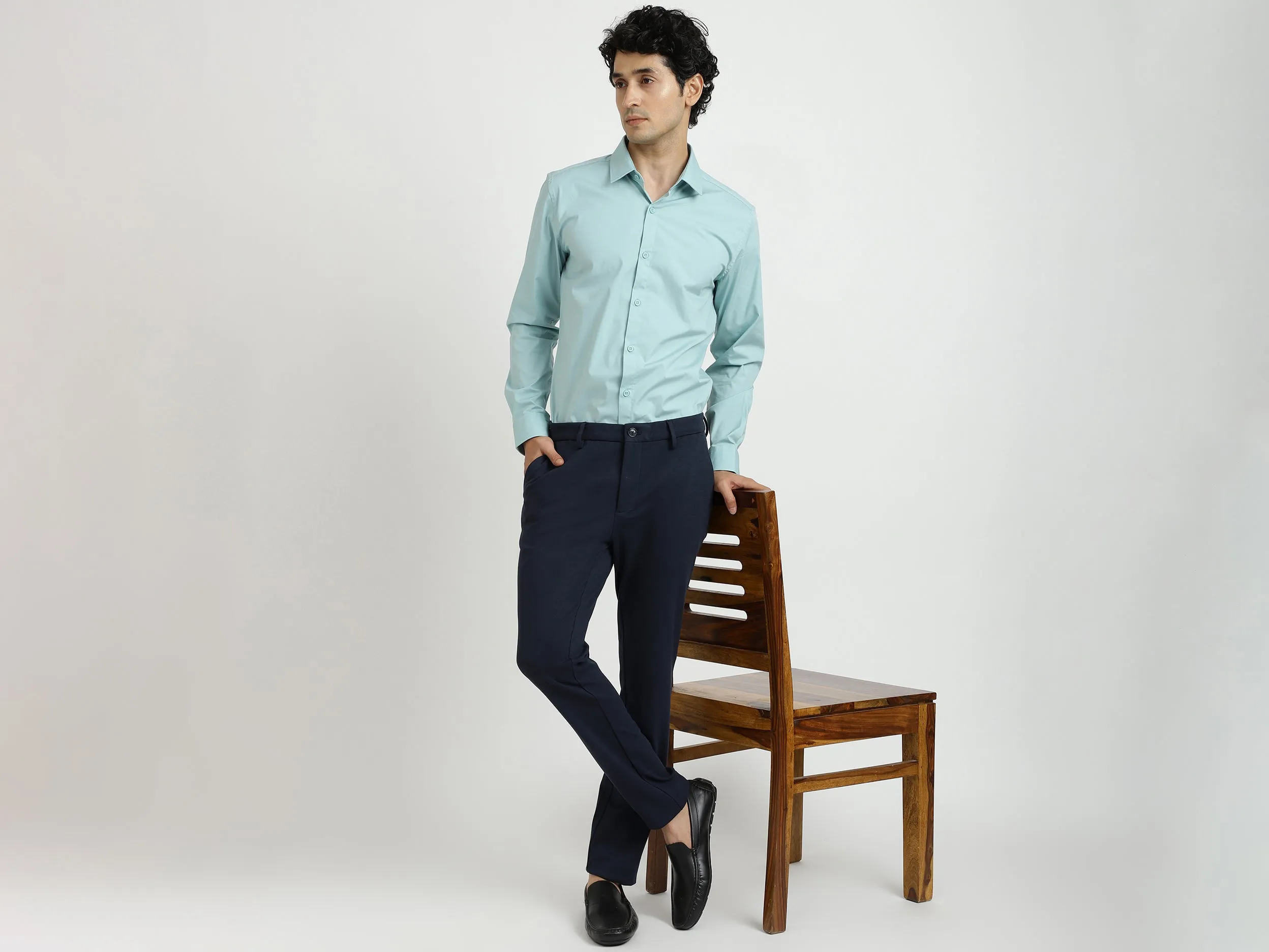 Navy Blue Trousers