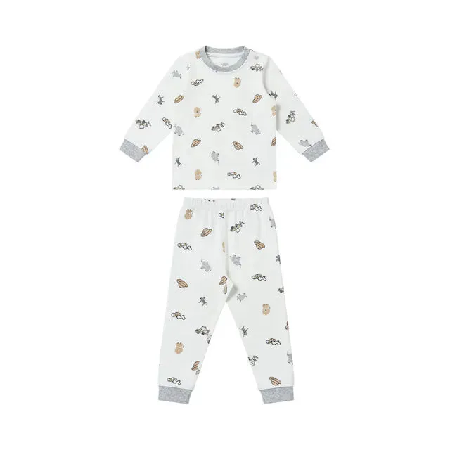Nest Designs Organic Cotton Long Sleeves Pajama Set