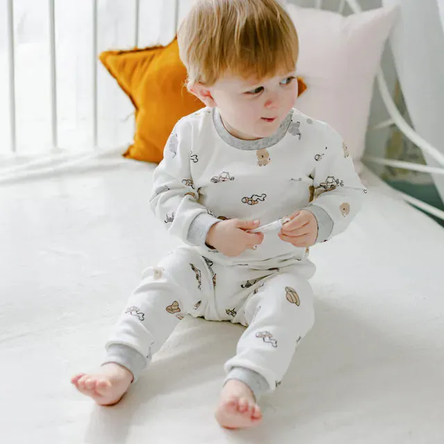 Nest Designs Organic Cotton Long Sleeves Pajama Set