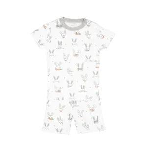 Noomies Bunnies Two Piece Pajamas