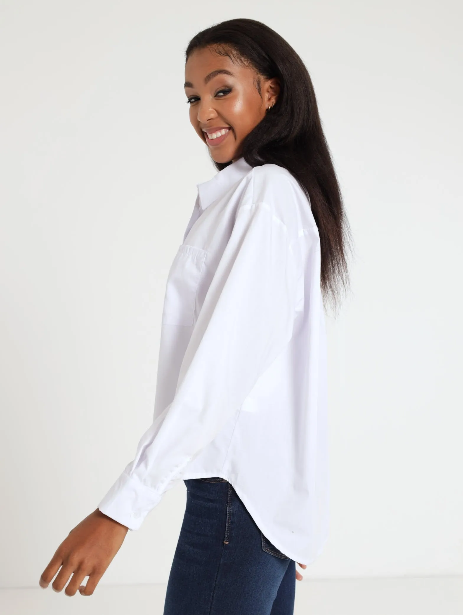 Oversized Shirt - White