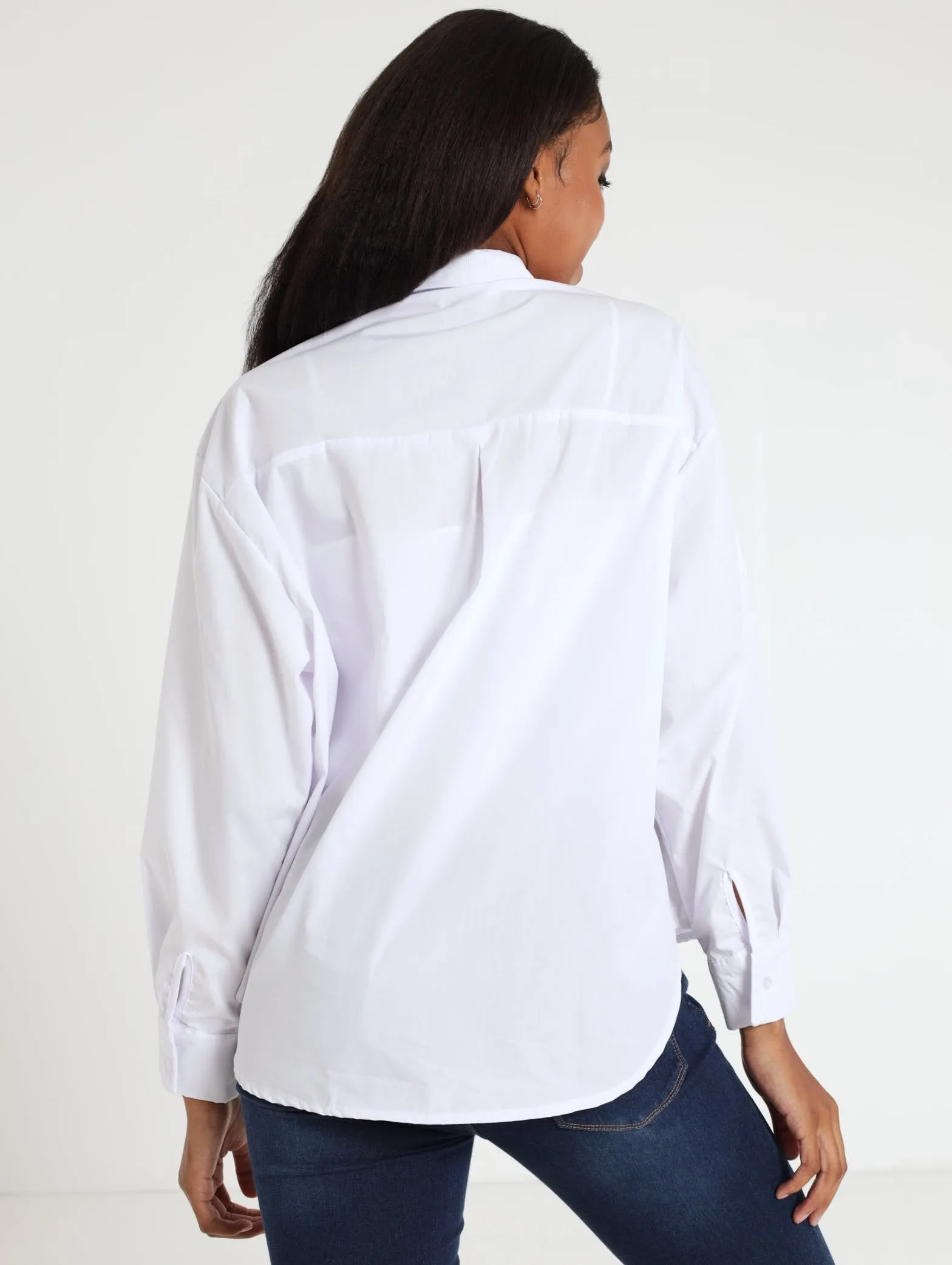 Oversized Shirt - White