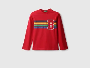 Pack of 2 Boys Striped Round Neck T-shirt
