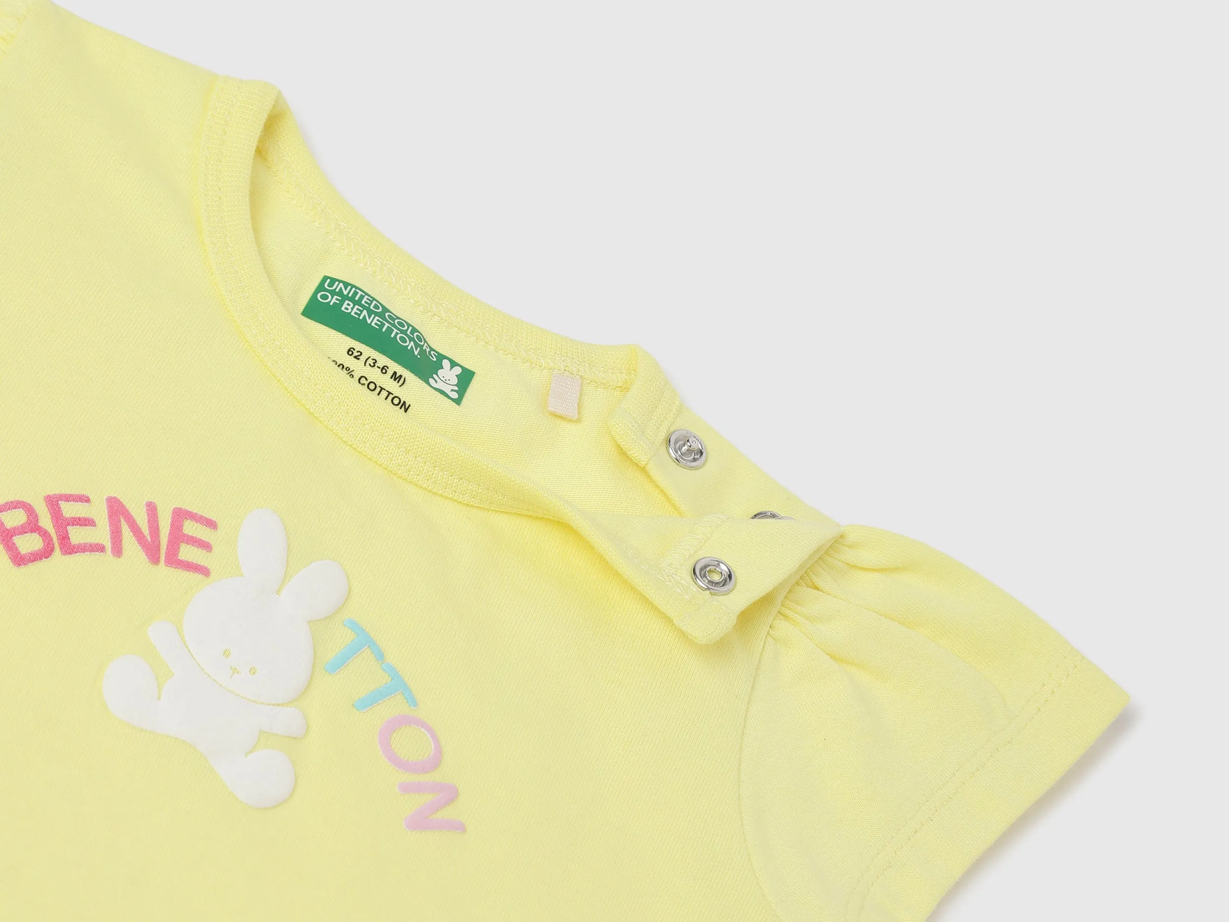 Pack of 2 Regular Fit Round Neck Printed Baby T-Shirts