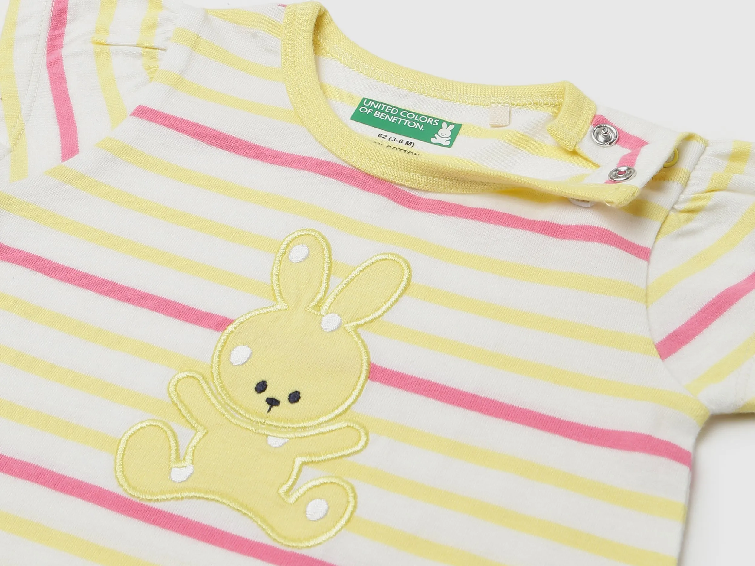 Pack of 2 Regular Fit Round Neck Printed Baby T-Shirts