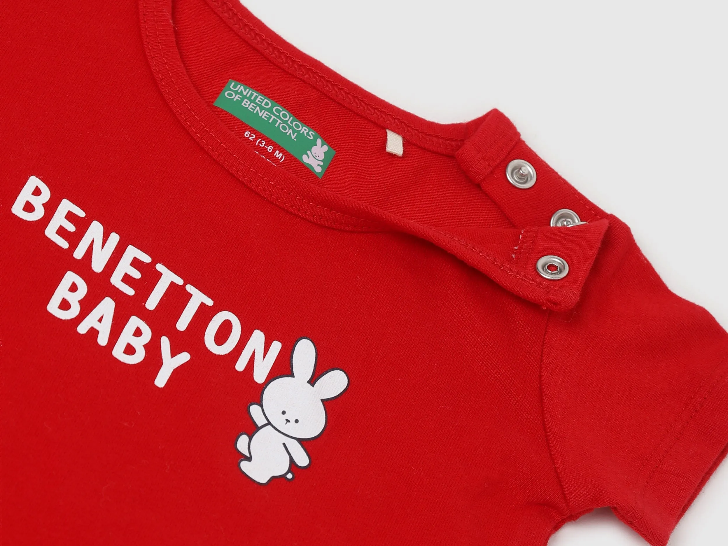 Pack of 3 Regular Fit Round Neck Printed and Striped Baby T-Shirts