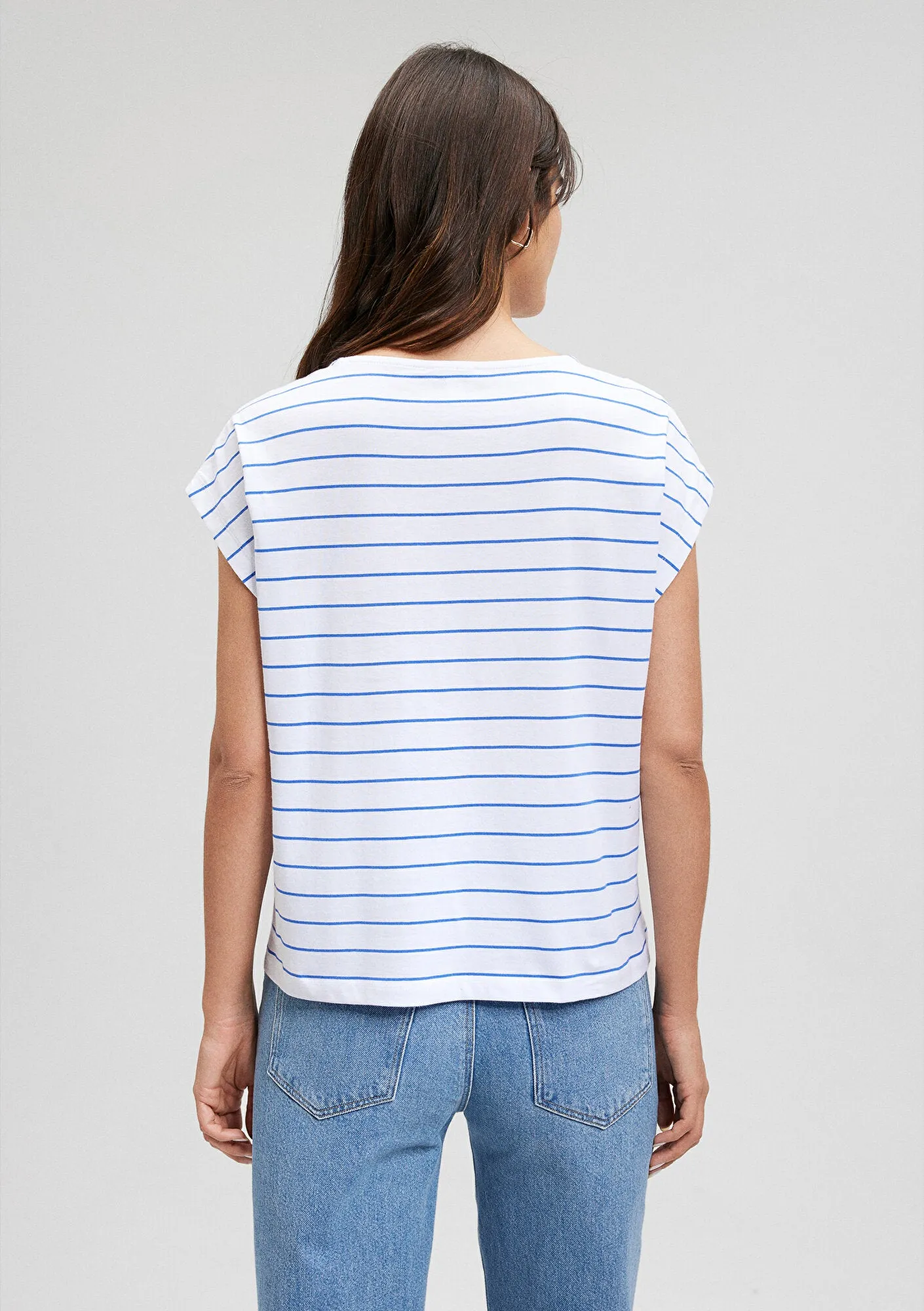 Paris Printed Striped T-Shirt
