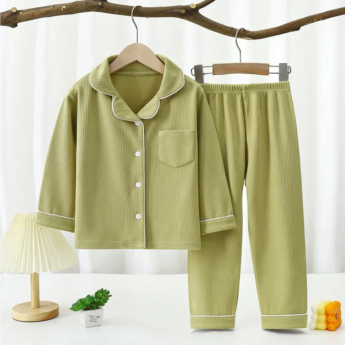 Pastel Long Sleeve Pajamas