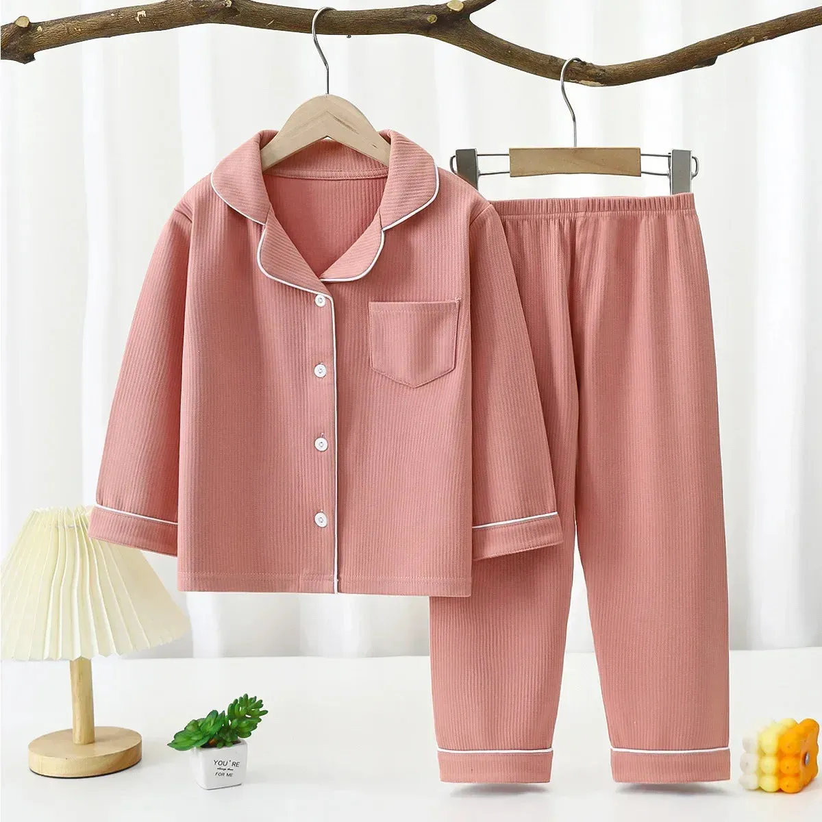 Pastel Long Sleeve Pajamas