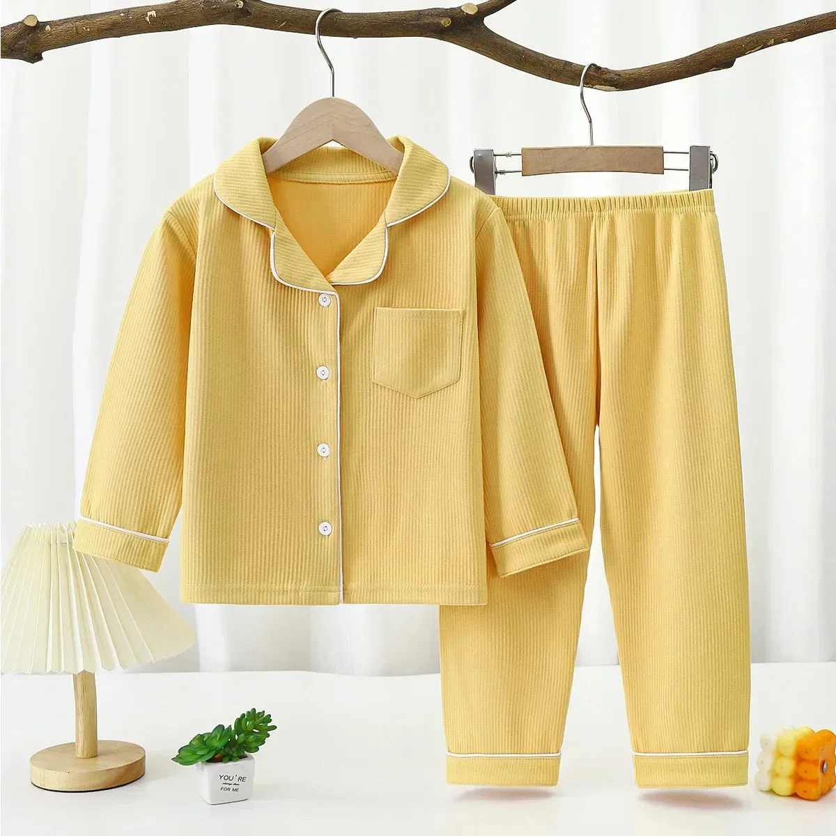 Pastel Long Sleeve Pajamas