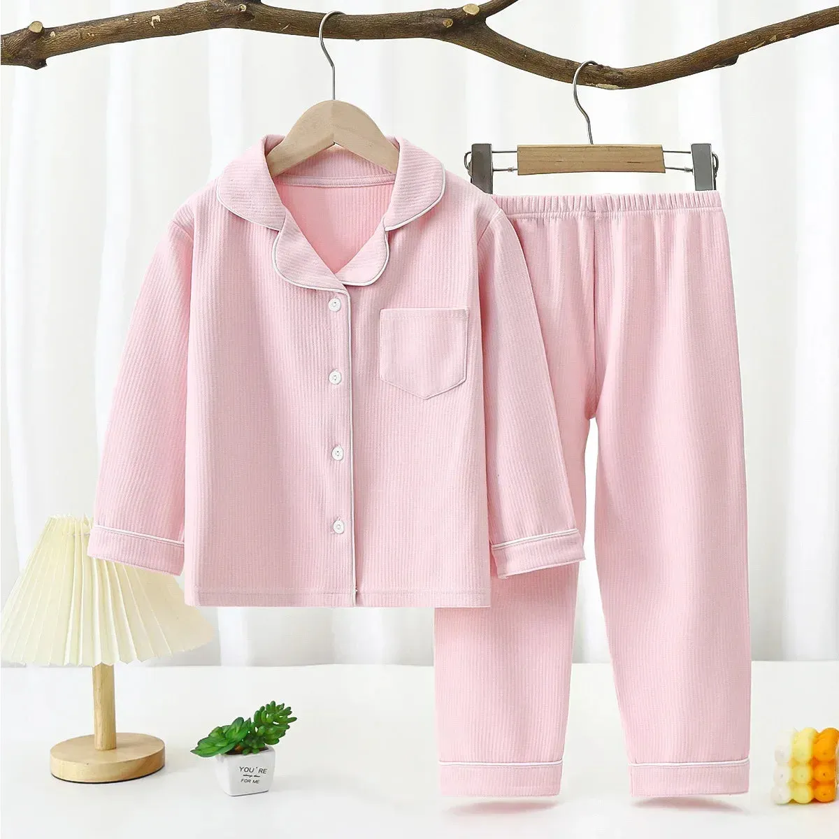 Pastel Long Sleeve Pajamas
