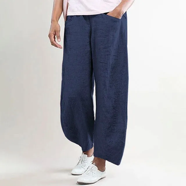 Persefone® | Comfortable Summer Linen Trousers For Women