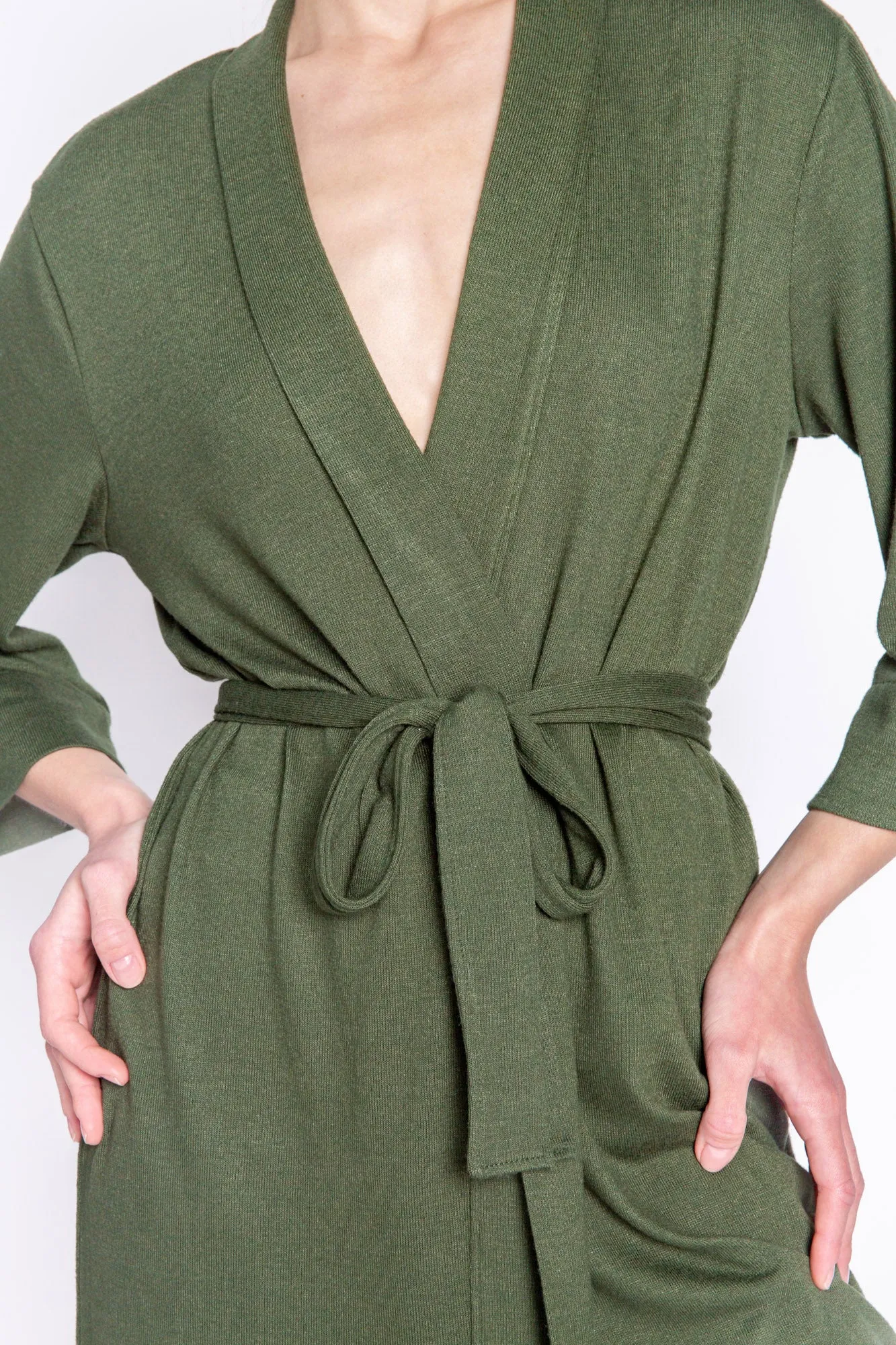 PJ Salvage Reloved Lounge Solid Robe