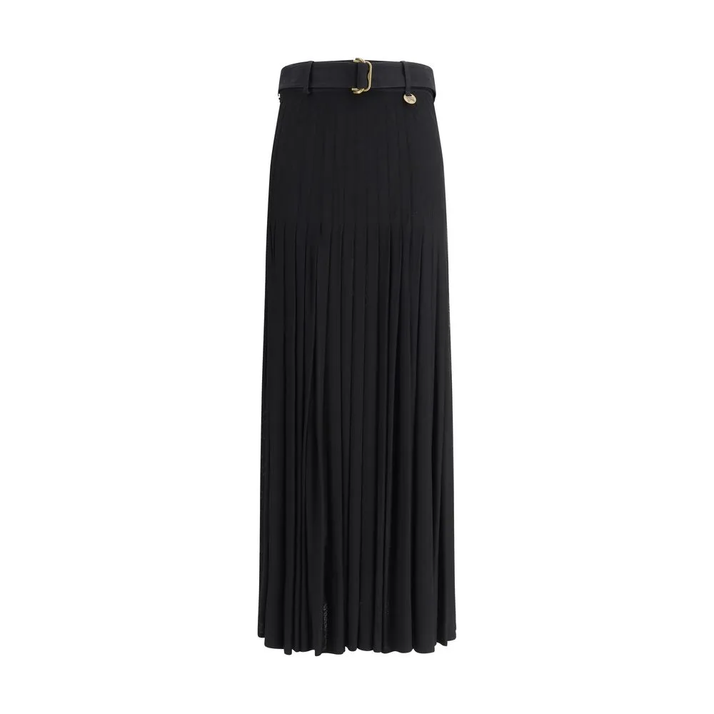 Pleated midi Skirt