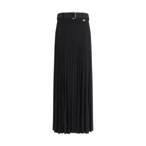 Pleated midi Skirt
