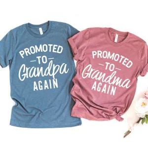 Promoted to Grandma / Grandpa Again