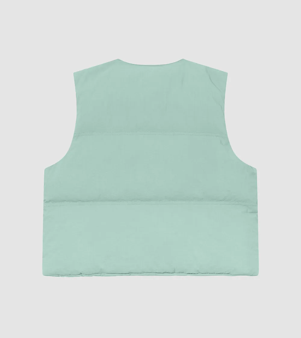 Puffer Vest Mint