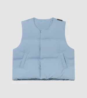 Puffer Vest Off Blue