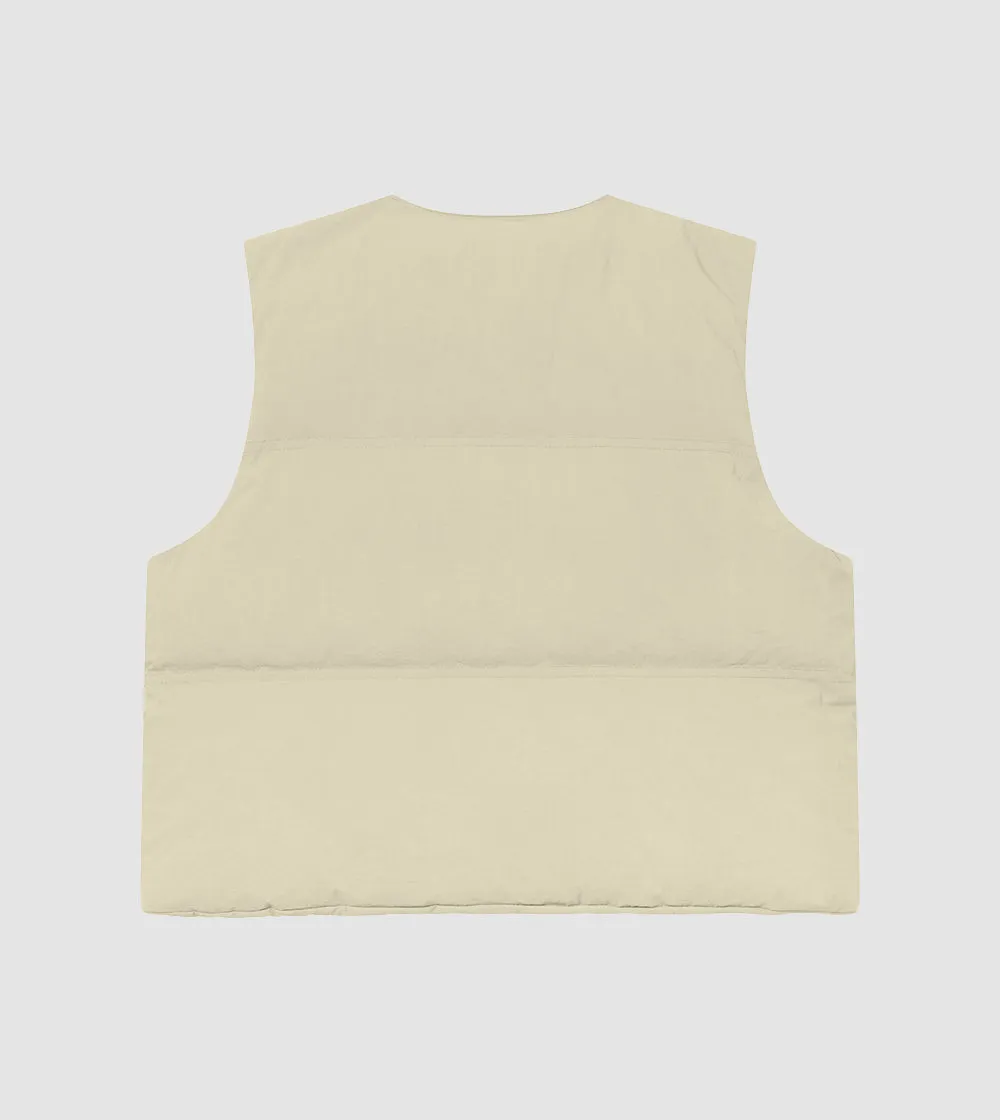 Puffer Vest Sand