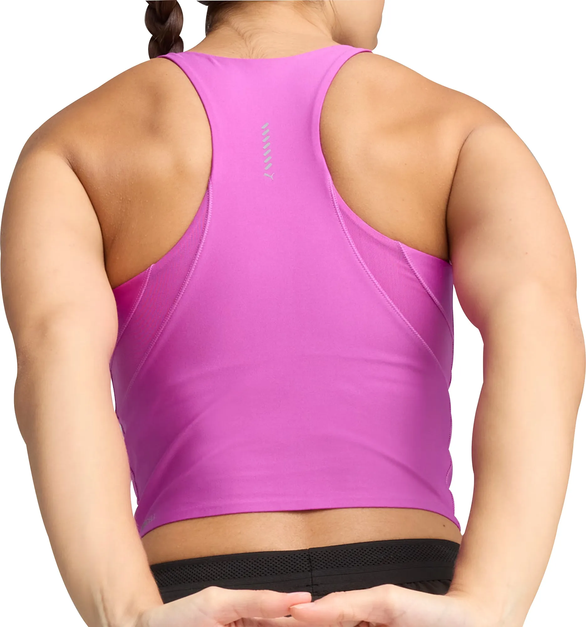 Puma Raceday UltraForm Womens Running Crop Top - Purple