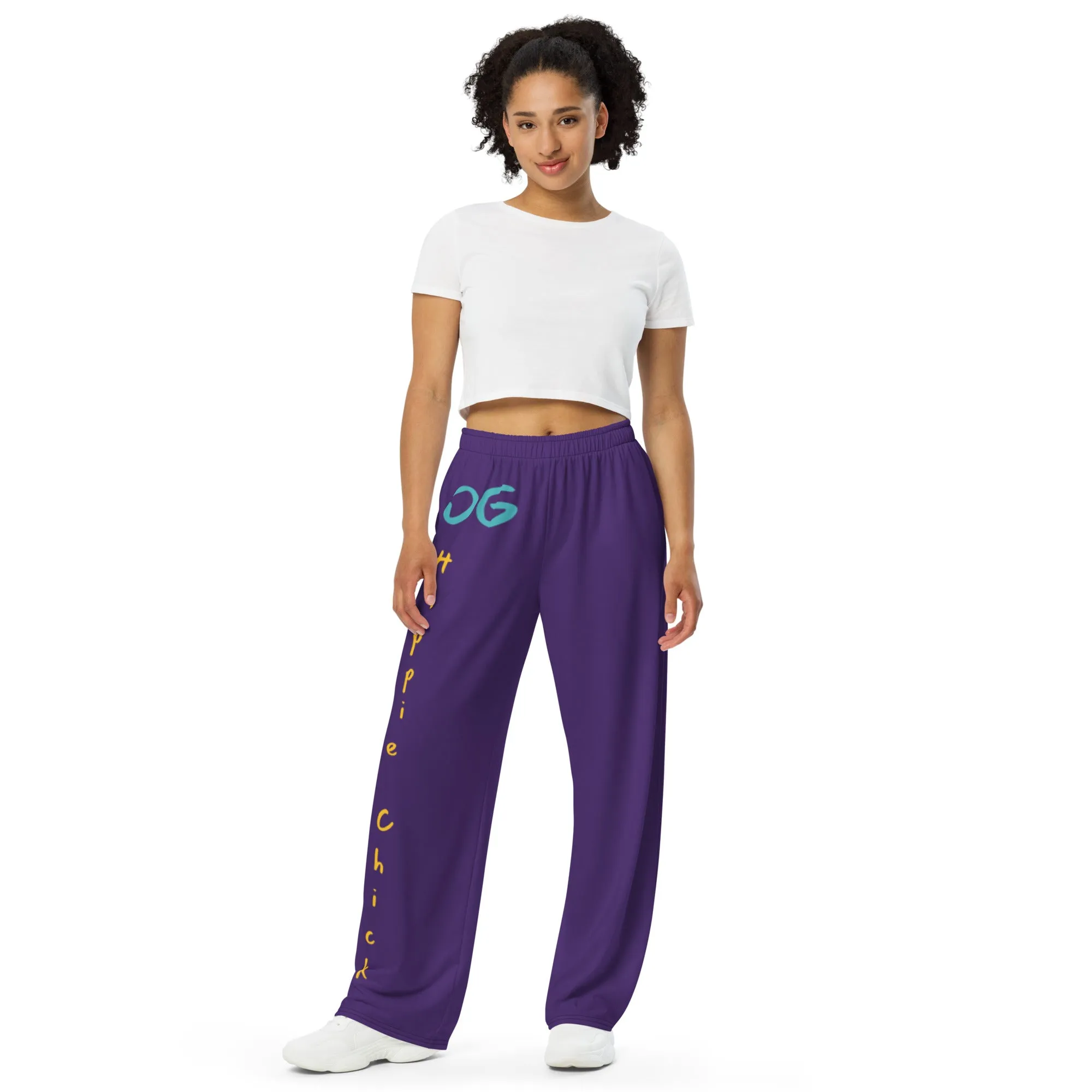 Purple Unisex Pants - OG Hippie Chick
