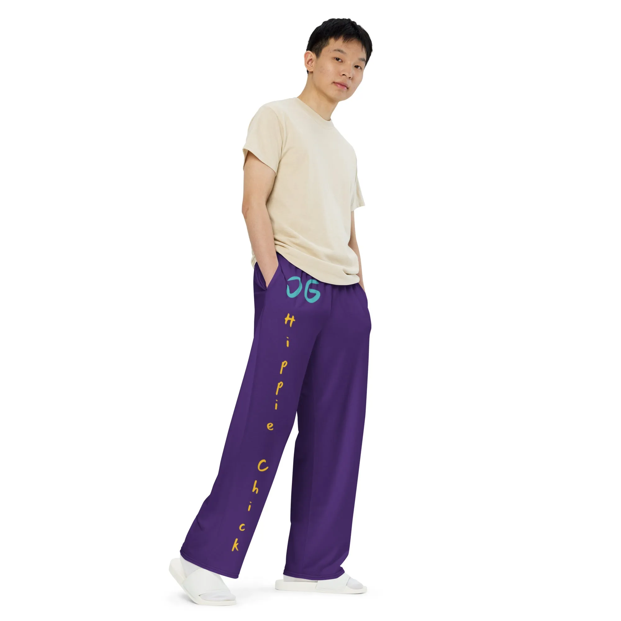 Purple Unisex Pants - OG Hippie Chick