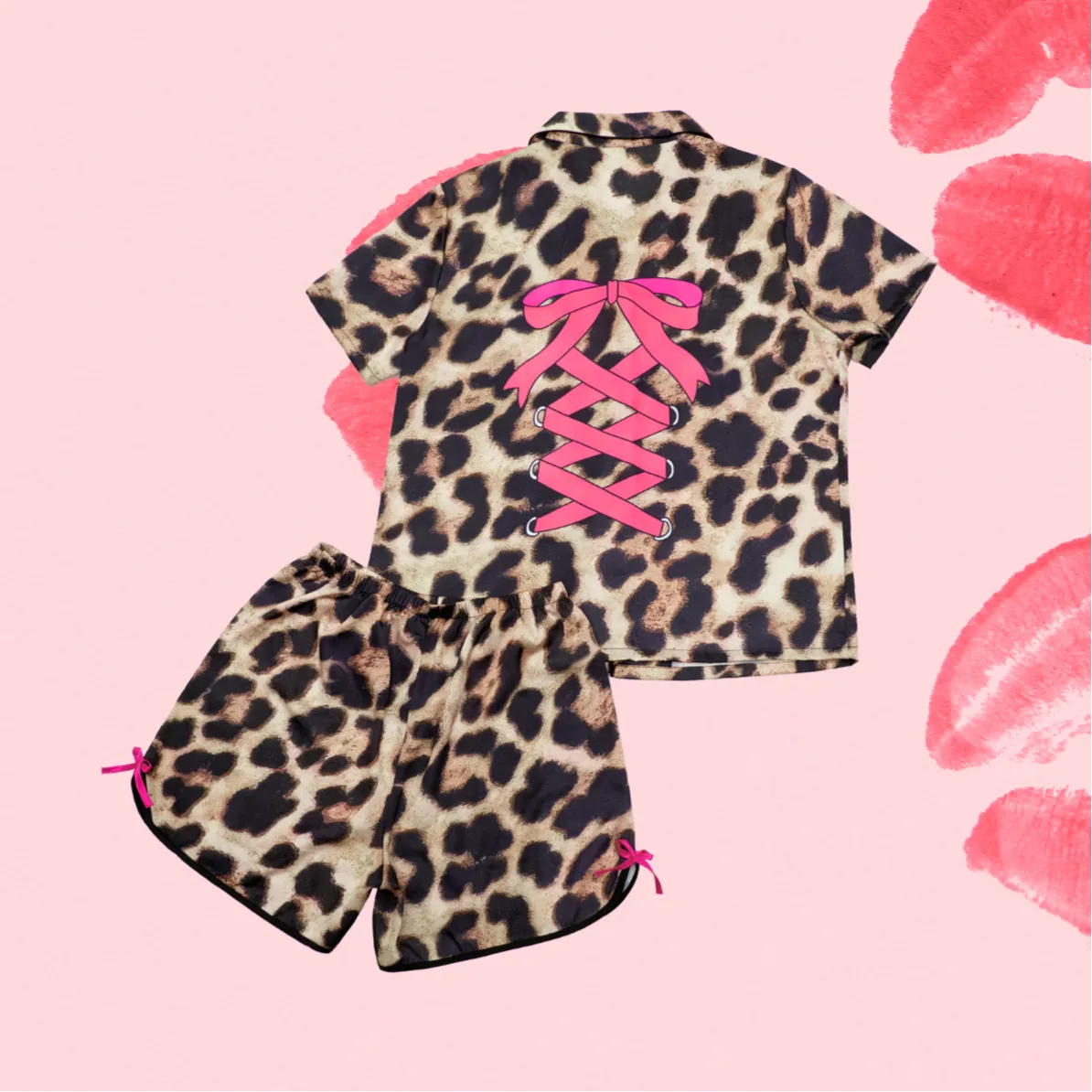 "Bow on Top" Pajama Set