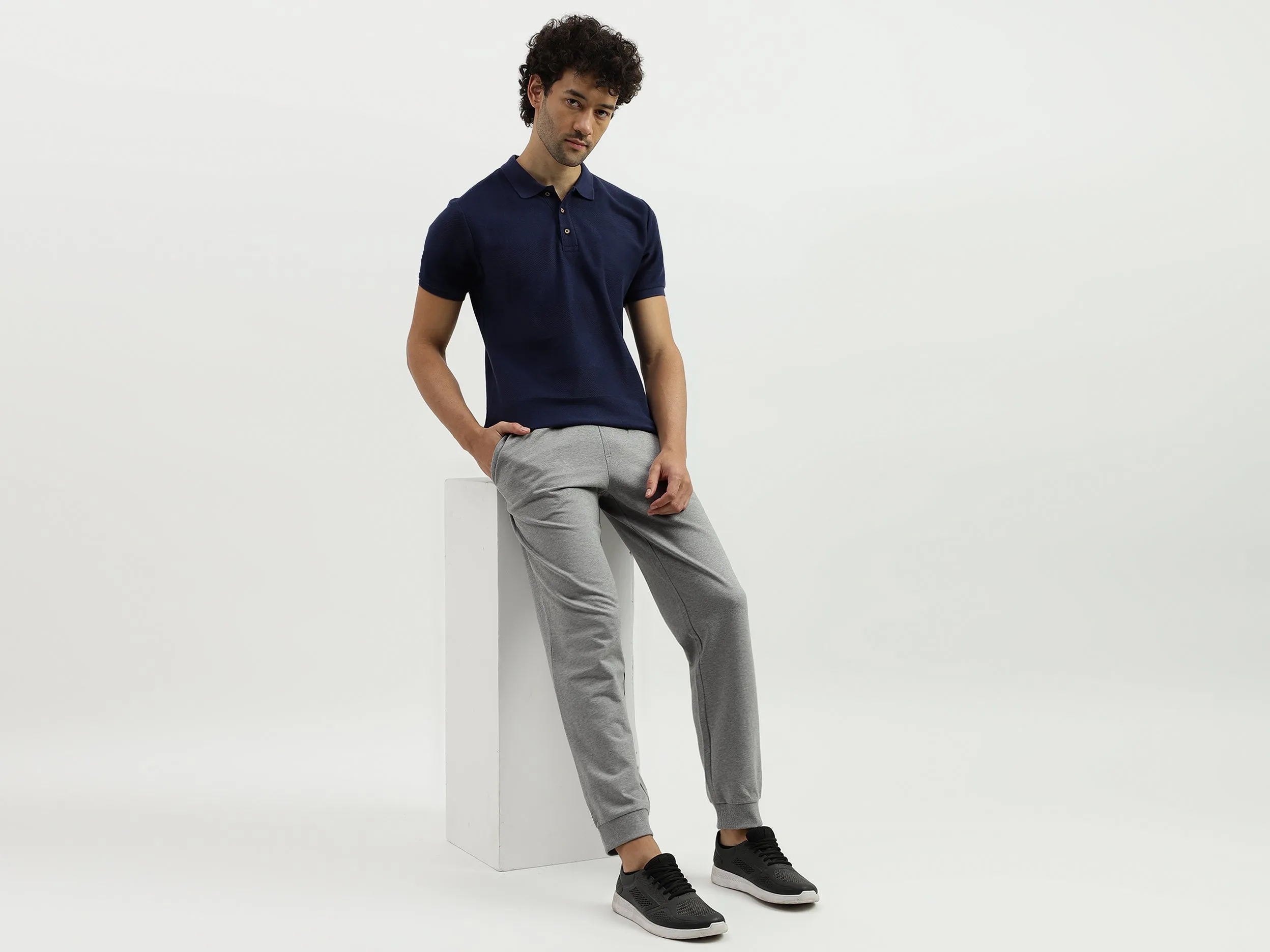 Regular Polo Neck Striped T-shirts