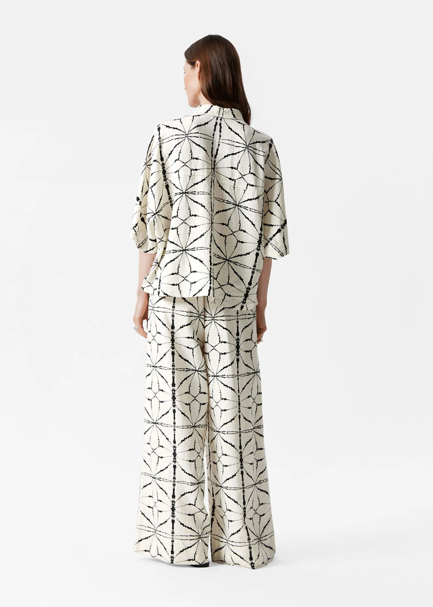 Relaxed Drawstring Trousers