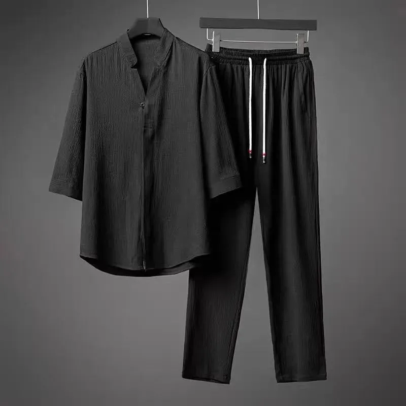 Relaxed Linen Comfort Wear Set