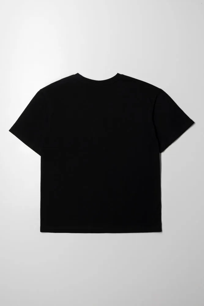 San Fransisco Oversized T-Shirt Black